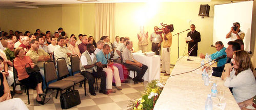 Lançamento do Sertões foi realizado no Hotel Brisamar em São Luís (foto: Maurício Alexandre)