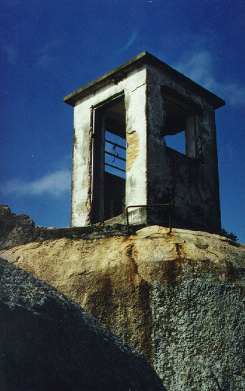 Guarita da Ilha do Presídio. (foto: Arquivo pessoal)