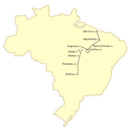 Mapa (foto: Arte: Caixa Preta / Divulgação)