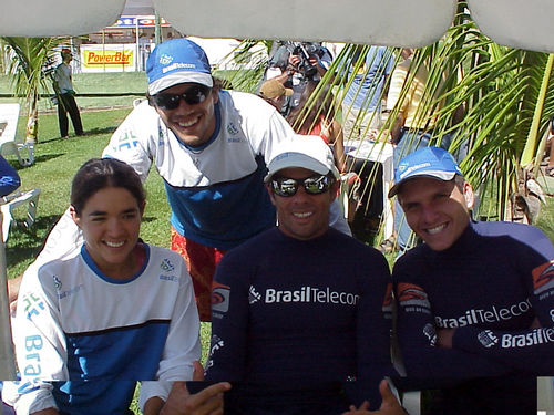 A equipe Oskalunga  campeã desta primeira etapa do Ecomotion 2003 (foto: Camila Christianini/Webventure)