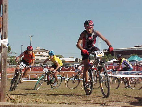 Trecho que permitiu aos bikers desenvolverem boa velocidade. (foto: Jorge Nicola/Webventure)