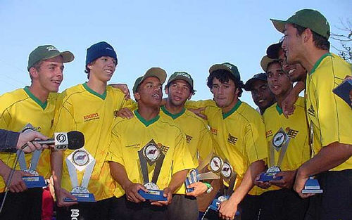 Fábio  César  Samuel  Lucas  Eduardo  Rafael  Danilo e Paulo. (foto: Arquivo Pessoal)