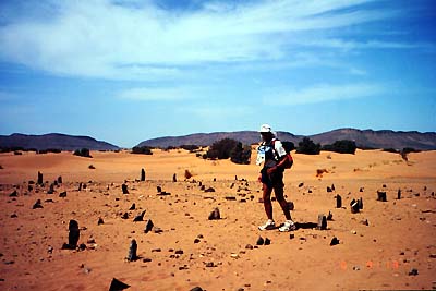 Maratona no Saara  a primeira aventura (foto: Arquivo pessoal)