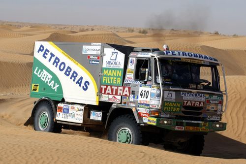 André Azevedo no Dakar 2003 (foto: )