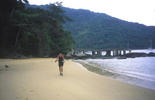 Sposito dando a Volta na Ilha Grande. (foto: Arquivo pessoal)