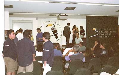 Briefing realizado ontem na USP; etapa Carlos Botelho abre o Circuito Brasileiro de Corridas de Aventura. (foto: Lígia Nunes - Ação 4)