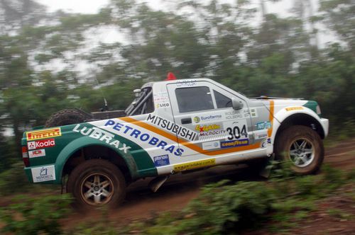 Klever Kolber e Lourival Roldan  da equipe Petrobras Lubrax (foto: VipComm)