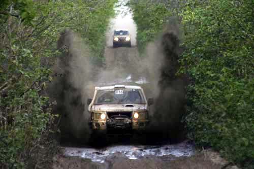 Carros levantaram lema no TVE desta segunda etapa. (foto: Renato Furmann / Tribo Off-Road)