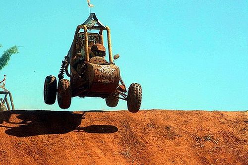 Modelo apresentado no ano passado. (foto: Sae Mini Baja/Divulgação)