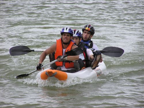 Trecho de canoagem da última etapa será trocado por bóia-cross em Ribeirão Grande. (foto: Divulgação.)