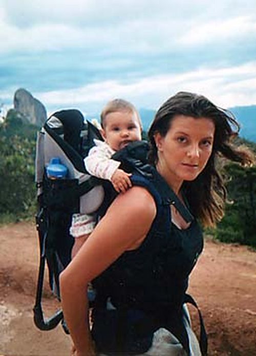 Janine Cardoso  que foi vice-campeã Brasileira com três meses de gravidez. (foto: Arquivo pessoal)