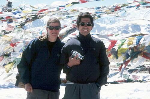 Helena e Paulo Coelho (foto: Arquivo Pessoal)