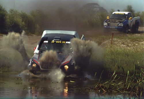 André fez a foto do carro do Luppi no Rally do Petróleo (foto: André Chaco/ Webventure)