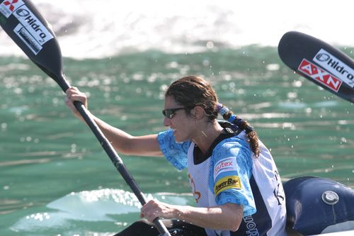 Marina Verdini  que fez dupla com Rafael Campos e venceram na categoria Mista. (foto: Tico Utiyama)