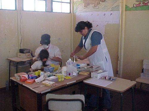 Atendimento odontológico (foto: Patricia Croci)