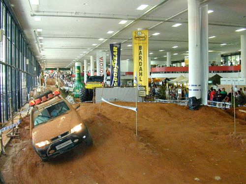 Os amantes de off-road poderão fazer testes-drive nos veículos que estiverem à disposição. (foto: Divulgação)