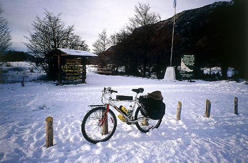 A viagem de bike proporciona experiências únicas (foto: Arquivo Pessoal)