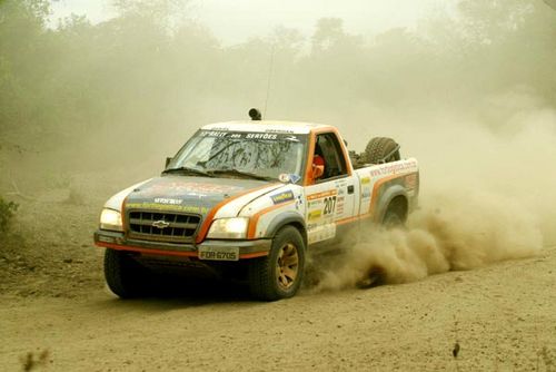 A dupla no Rally dos Sertões (foto: Arquivo Webventure)