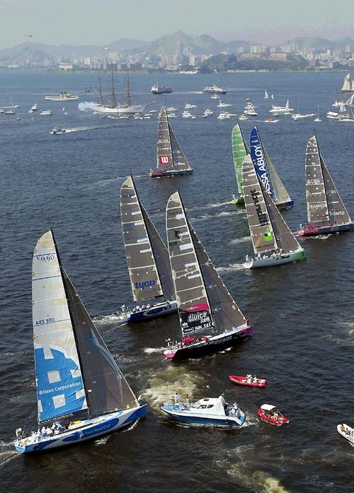 Brasileiros participam de seleção para Volvo Ocean Race. (foto: Divulgação)