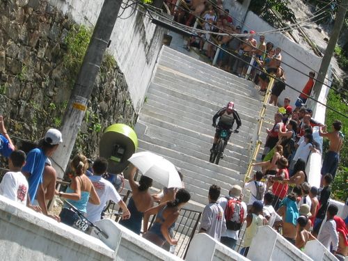 Escadaria do Monte Serrat com 415 degraus. (foto: Divulgação)