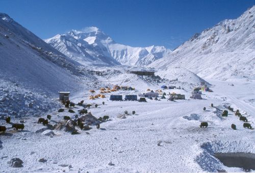 Largada será no Campo Base do Everest. (foto: Helena Coelho)