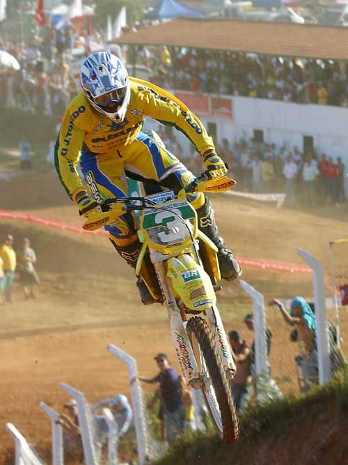 João Paulino  o Marronzinho  vence na MX1. (foto: Idário Araújo/Vipcomm)