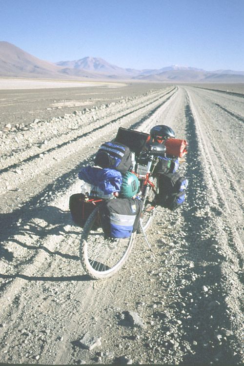 O melhor trecho pedalado sobre rípio (foto: Fabio Zander)