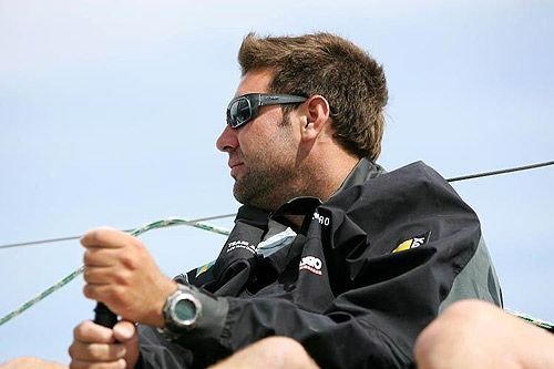 O navegador Simon Fisher  do barco ABN AMRO 2 (foto: Divulgação/ Team ABN AMRO)