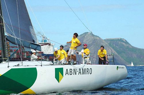 O Neptunus Express competindo na regata do Rio Boat Show como ABN AMRO (foto: Marco Yamin)