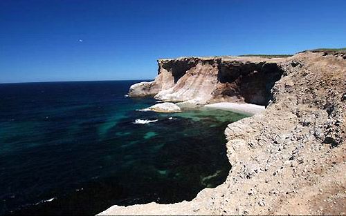 O litoral da Terra Nova  no Canadá (foto: Maristela Colucci)