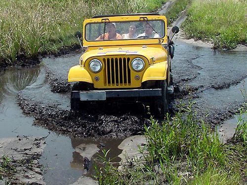 O valente e eterno Jeep  o da foto é um CJ5 (foto: Técnica 4x4)