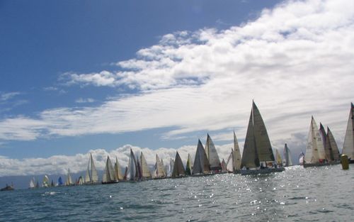 Largada para a regata Alcatrazes (foto: Daniel Costa/ www.webventure.com.br)