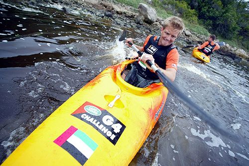 Canoagem no G4 Challenge 2003 (foto: Divulgaç?£o)