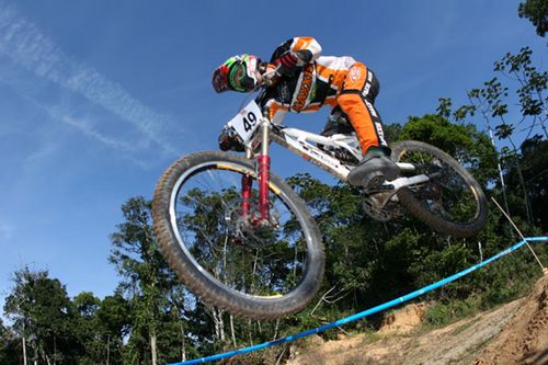 O atleta Volkmar Berchtold. (foto: Pedro Cury)