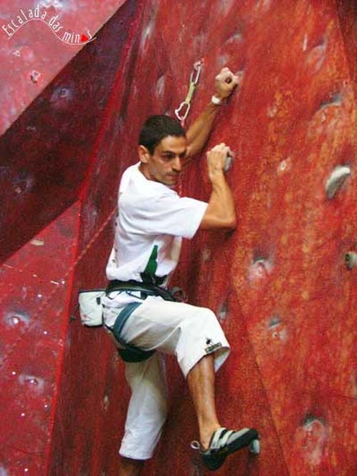 Leandro Nogueira  vice-líder entre os homens. (foto: Escalada das Minas/Divulgação)