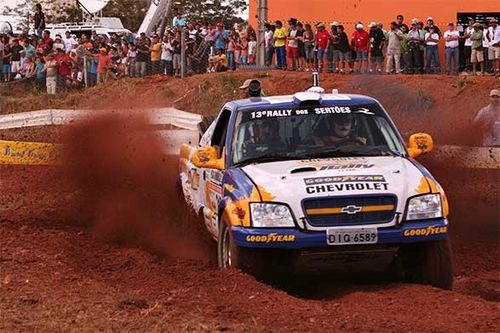 O carro da dupla Edu Piano e Marcos Rogério. (foto: Tom Papp/ www.webventure.com.br)