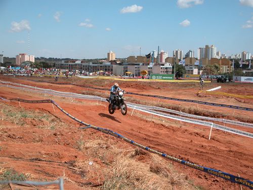 Moto no prólogo (foto: Geraldo Luiz Lobo)