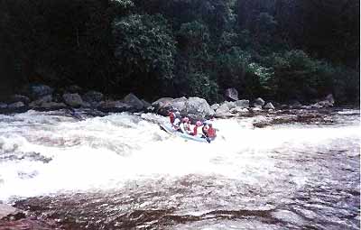 Leito do Rio Piraí. (foto: Arquivo Tuareg)