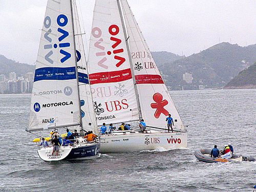 Alan Adler e André Fonseca fizeram a melhor regata da classificação (foto: Daniel Costa/ www.webventure.com.br)