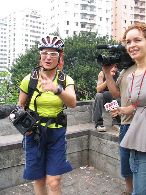 Renata Falzoni aos 52 anos de idade continua na ativa pelo esporte. (foto: www.amigosdabike.com.br)