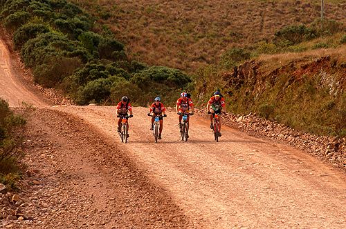 Mountain biking após forte chuva no Rio Grande do Sul (foto: Divulgação)