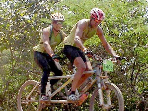 As bicicletas tandem terão uma categoria só para elas. (foto: Camila Christianini/ www.webventure.com.br)