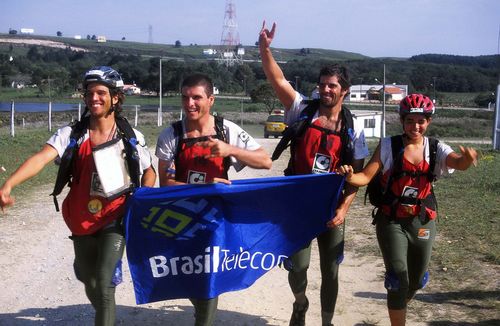 Guilherme  Monclair  Lico e Bárbara formam a Oskalunga. (foto: Divulgação)