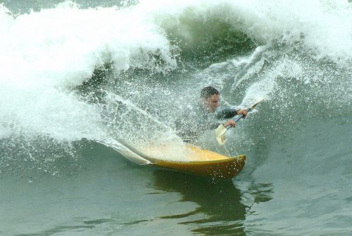 O kayaksurf será uma das modalidades disputadas. (foto: Arquivo Roberta Borsari)