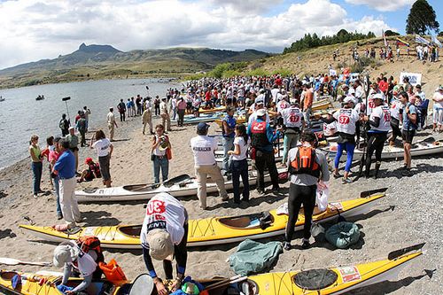 Prova largará de Valdívia  no Chile. (foto: Tico Utiyama)