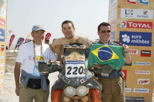 Bonjean em cima da moto. (foto: Divulgação)