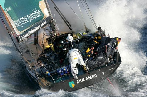 ABN Amro 1 se aproxima de Wellington (foto: Divulgação/ VOR)