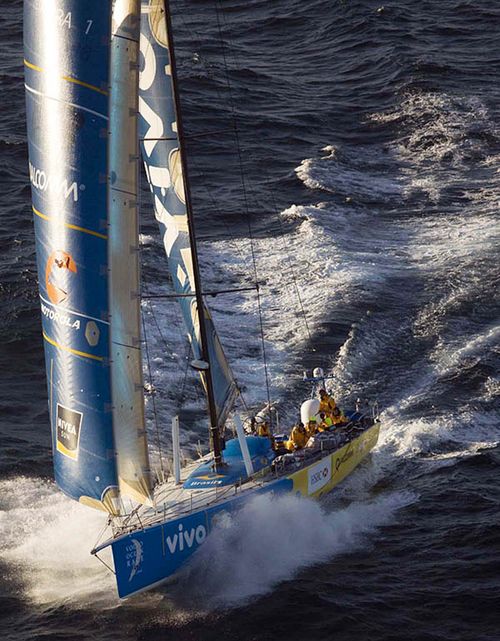 Veleiros devem chegar até sábado no Rio de Janeiro (foto: Oskar Kihlborg/ VOR)