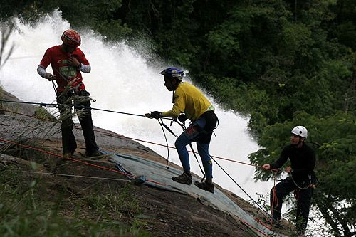 Rapel foi ponto alto da prova (foto: Daniel Souza)