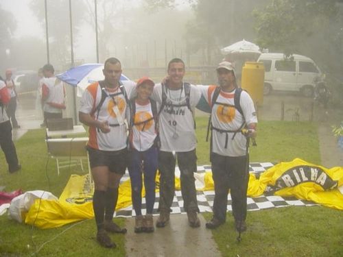 Percurso de 9km deu trabalho aos trekkers. (foto: Divulgação)